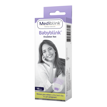 MEDIBLINK Ovulation Test Babyblink Dipstick 10x M156