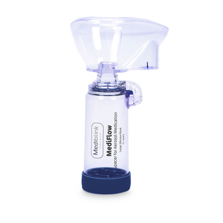 MEDIBLINK Spacer for Aerosol Medication MediFlow L M493