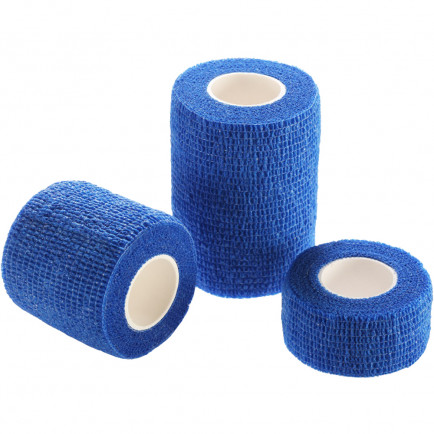 MEDIBLINK Self-adherent bandage, 2,5 cm x 4,5 m, blue