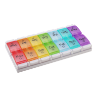 MEDIBLINK Weekly pill container Piano Duo 2x/day M011