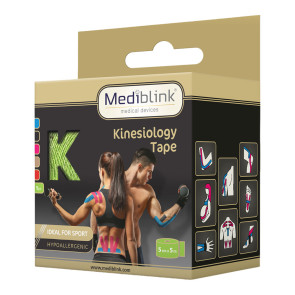 MEDIBLINK Kinesiology Tape 5 cm x 5 m Green M135
